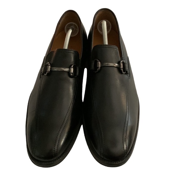 Bostonian Greer Step Dress Loafers, 12M, Black Leather main image 5